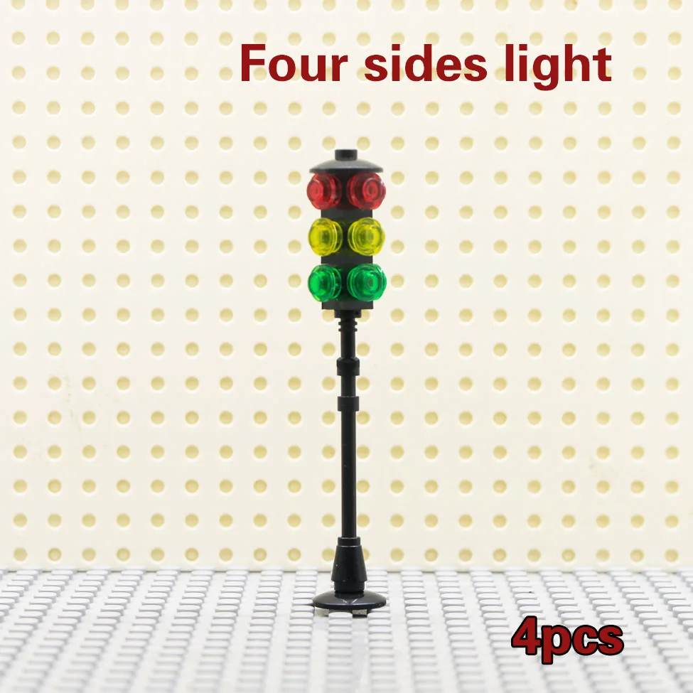 toys LEGO Train Traffic Light Signal Track Cross Railway
