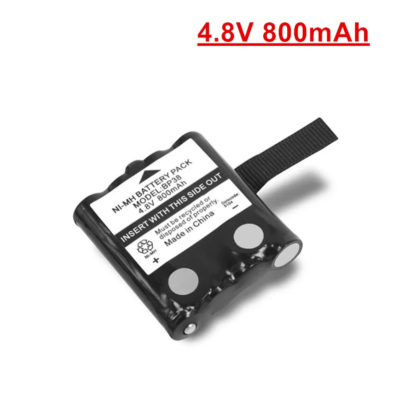 4 8 V 700mAh Ni MH аккумулятор для Uniden BP 38 39 BT 1013 537 40 GMR FRS 2Way радио батареи