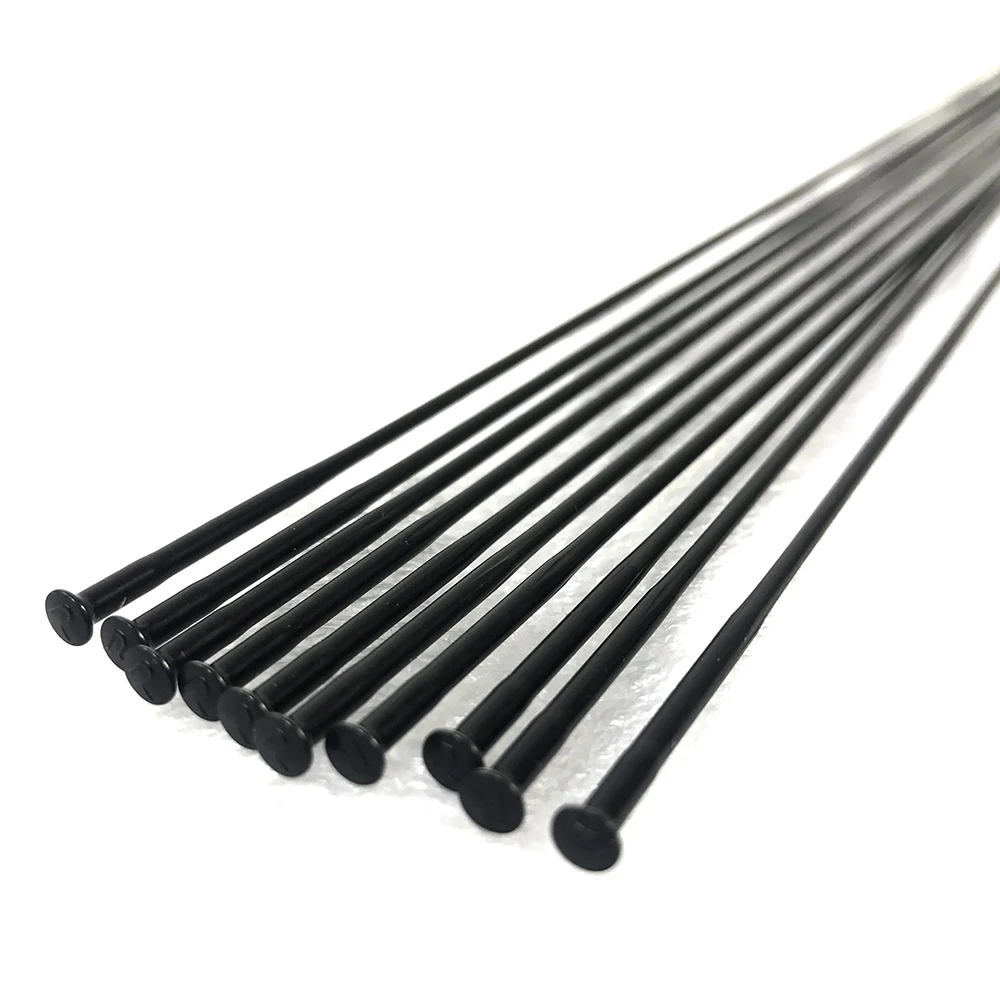 10pcs Pillar PSR TB2015 Round Spokes Original Triple Butted 2015 Stainless Straight pull Gauge14G NO CUTTING 256 266 286 296 306 bicycle parts bike accessories bicycle spokes