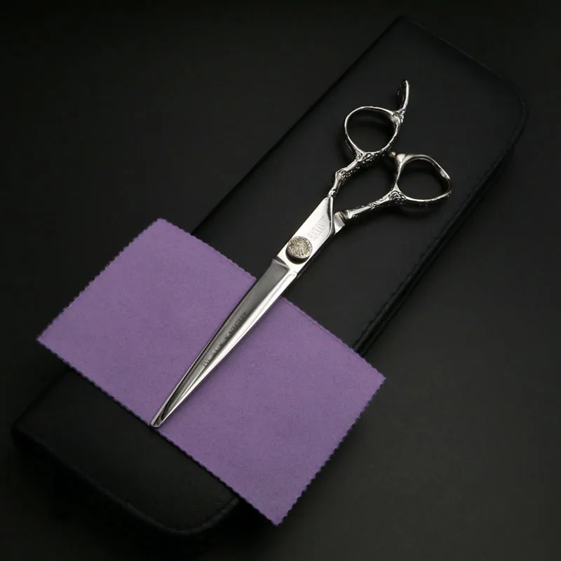 7 дюймов ножницы для домашних животных уход за собаками набор прямых ножниц