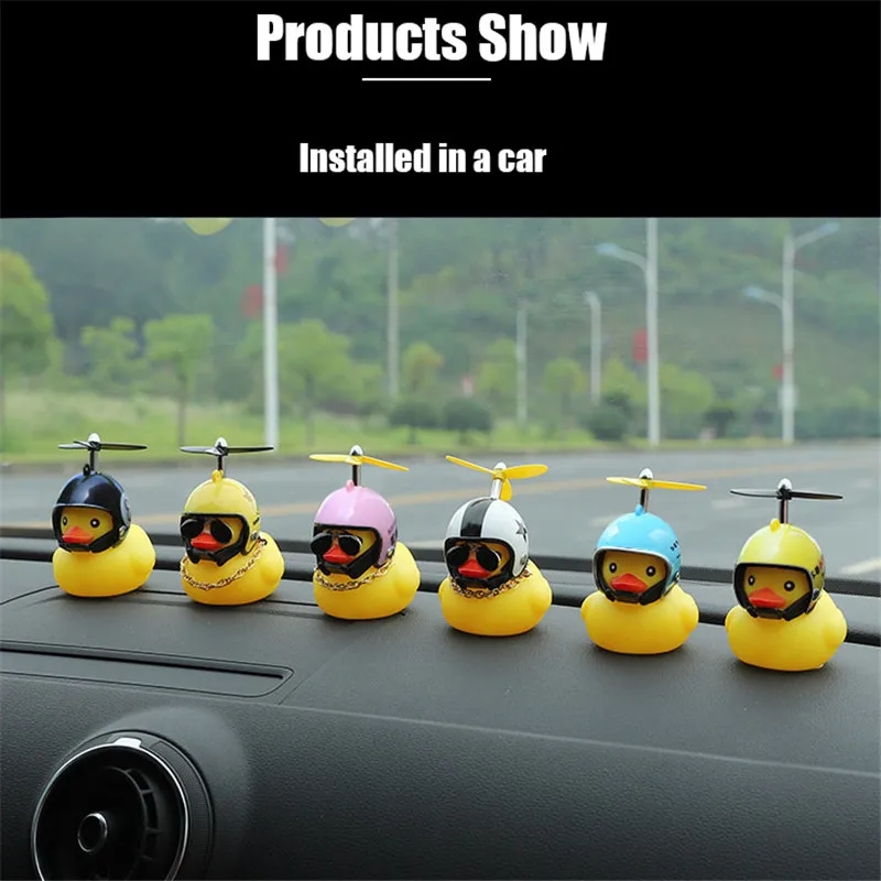 Bicycle Bell Duck for Motorcycle Bike Accessories Helmet Light for MTB Cycling