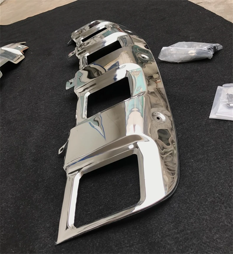 For Mercedes-Benz W164 ML350 ML500 2006-2011 BUMPER GUARD BUMPER Plate High Quality Stainless Steel Front+Rear Auto Accessories