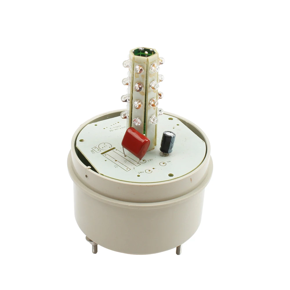 Светодиодный 5110 DC12V 24V AC110V 220V проводной мигающий стробоскоп мигающая сирена звук