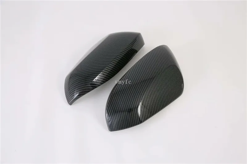 For Toyota Sedan Corolla E210 Prestige Altis Car Side Door Rear View Mirror Cap Cover Trim ABS Carbon Fiber