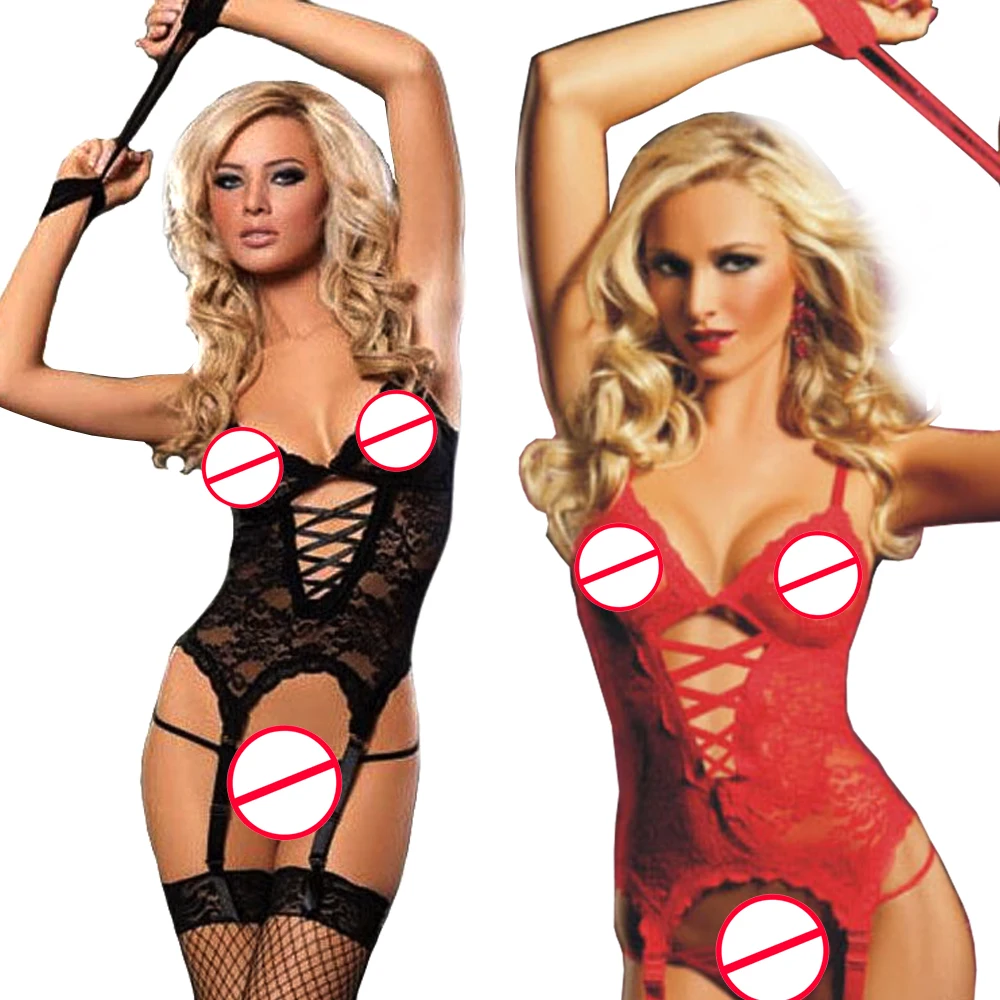 Товары для взрослых Экзотическая одежда сексуальное ночное белье открытая