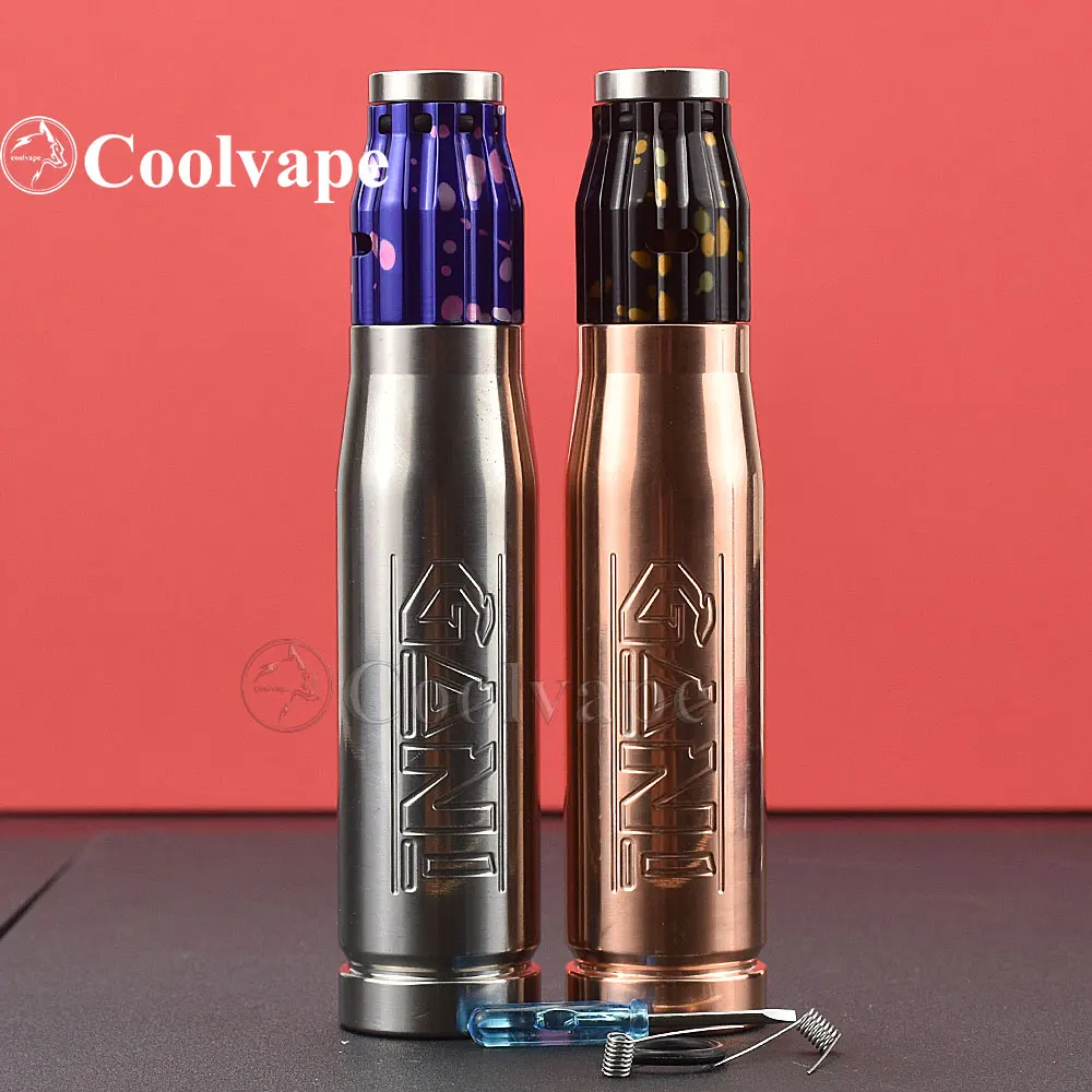 

Gani mod with Avidlyfe Predator Mod caps Atomizer Electronic Cigarette rda 18650 battery vape mechanical mod kit vs sob v2 kit