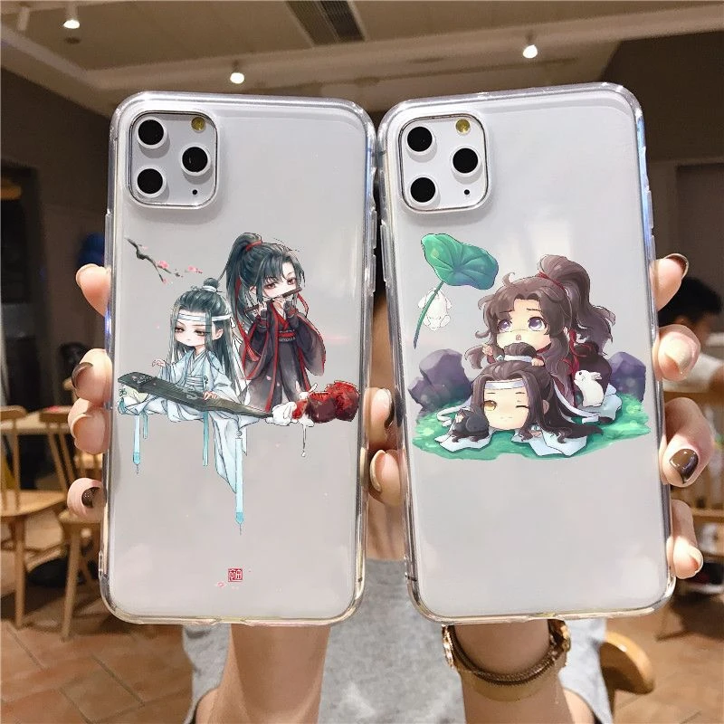 Mo Dao Zu Shi Cartoon Cute Anime Clear Phone Case For Iphone 11 12 13 14 Pro Mini 7 8 Plus X Max Xr 5 Se Girl Funda Cover Cases Phone Case Covers Aliexpress Mo Dao Zu Shi Cartoon Cute Anime Clear Phone Case For Iphone 11 12 13 14 Pro Mini 7 8 Plus X Max Xr 5 Se Girl Funda Cover Cases Phone Case Covers Aliexpress