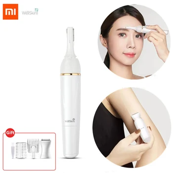 

Youpin Wellskins Electric Shaving Women Body Razors Ceramic Cutter for Body Leg Bikini Hair Removal Hair Trimmer Women Hair Clip