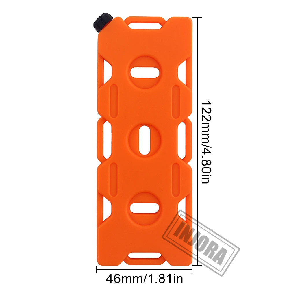 Injora 1 шт. RC Автомобильная пластиковая задняя коробка для эфирных масел топливный бак для 1/10 RC Гусеничный Traxxas TRX4 осевой SCX10 90046 Redcat GEN 8 MST Tamiya