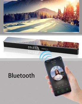 

S9 Wireless bluetooth speaker digital audio bluetooth speakerTouch screen soundbar 3D surround optical coaxial echo wall