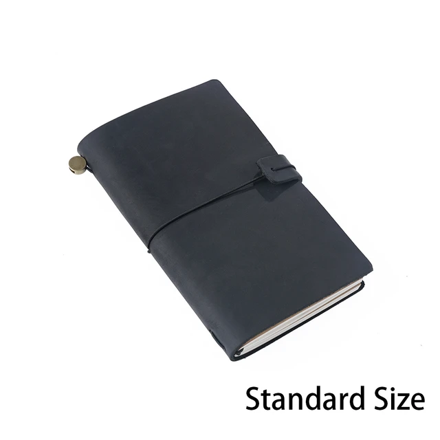Fromthenon 100% Genuine Leather Notebook Planner Handmade Traveler Journal Passport  Agenda Sketchbook Diary Stationery - AliExpress
