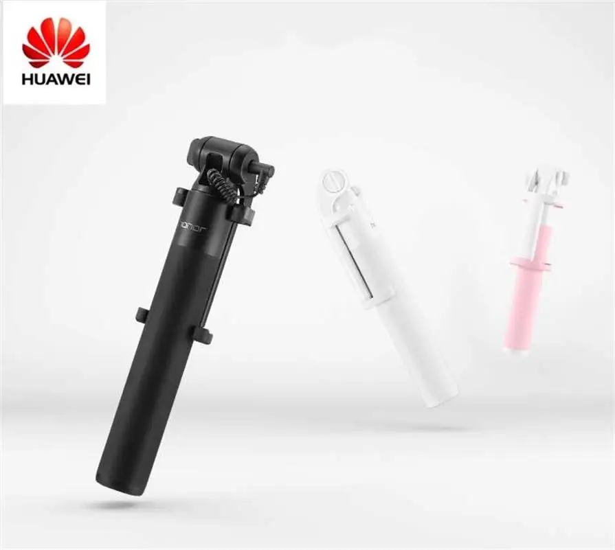 Huawei Honor селфи палка монопод проводной селфи палка Выдвижная ручной затвор для iPhone Android huawei Xiaomi