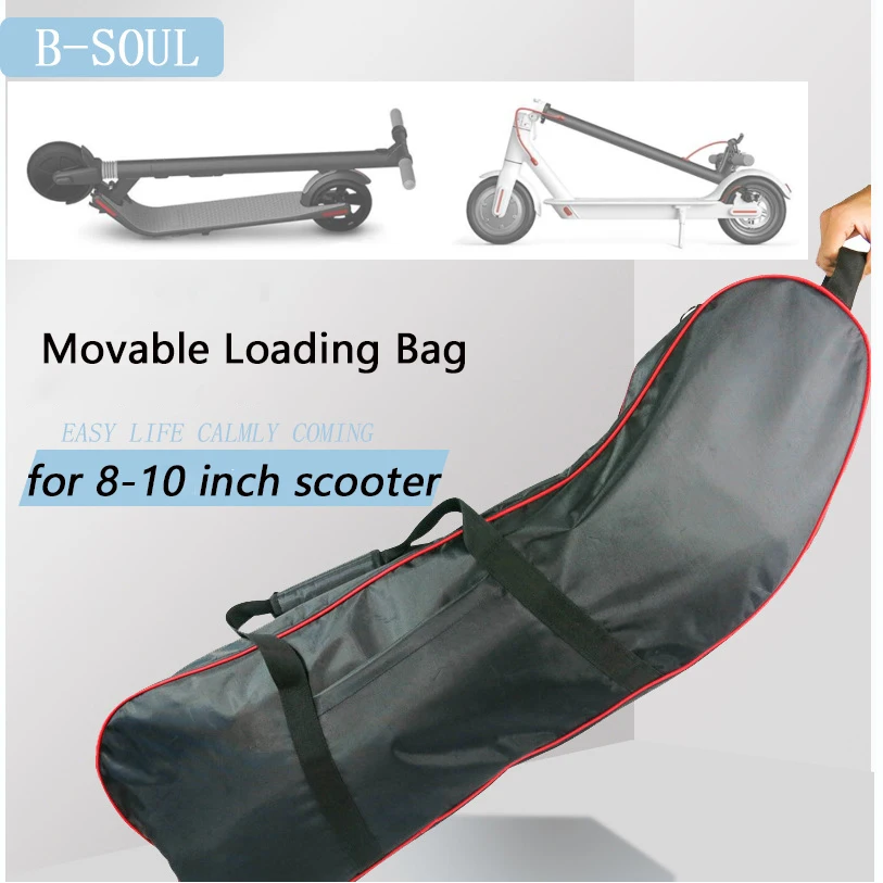 Bolsa para scooter eléctrico, bolsa de transporte para scooter eléctrico  para M365/M365 Pro/Ninebot Max, bolsa de almacenamiento impermeable para