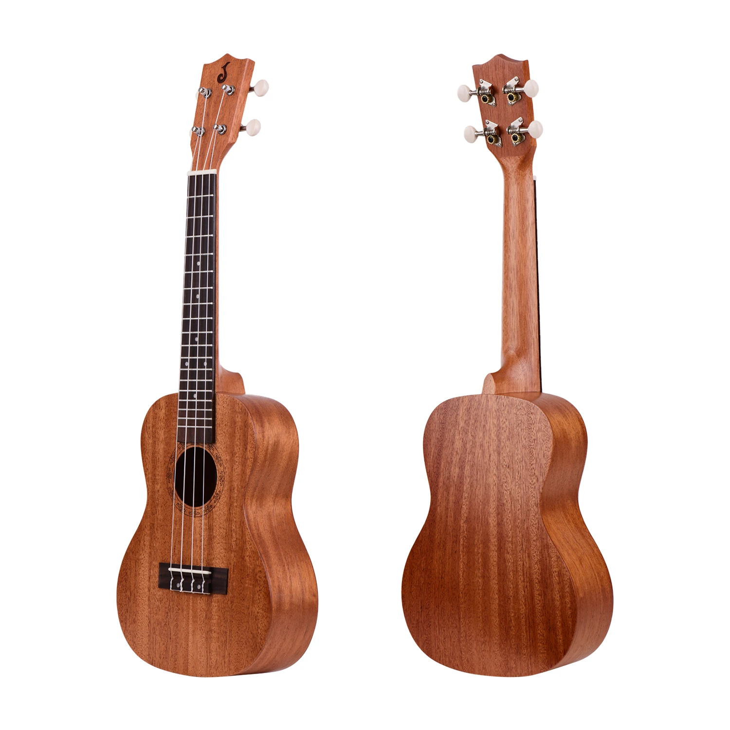 23 Inch Acoustic Concert Ukulele Uke Plywood Body Engineered Wood Fingerboard Bridge Open Style String Tuner with Kit | Спорт и