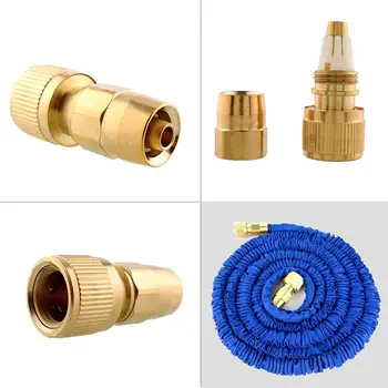 

Brass Water Tube Pipe Fitting Tap Adaptor Retractable Hose Connector Yard