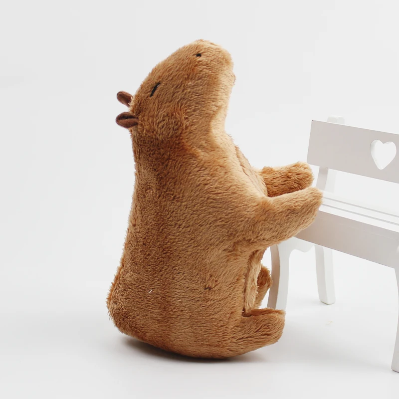 18cm Echt Leben Capybara Plüsch Spielzeug Kawaii Gefüllte Weiche