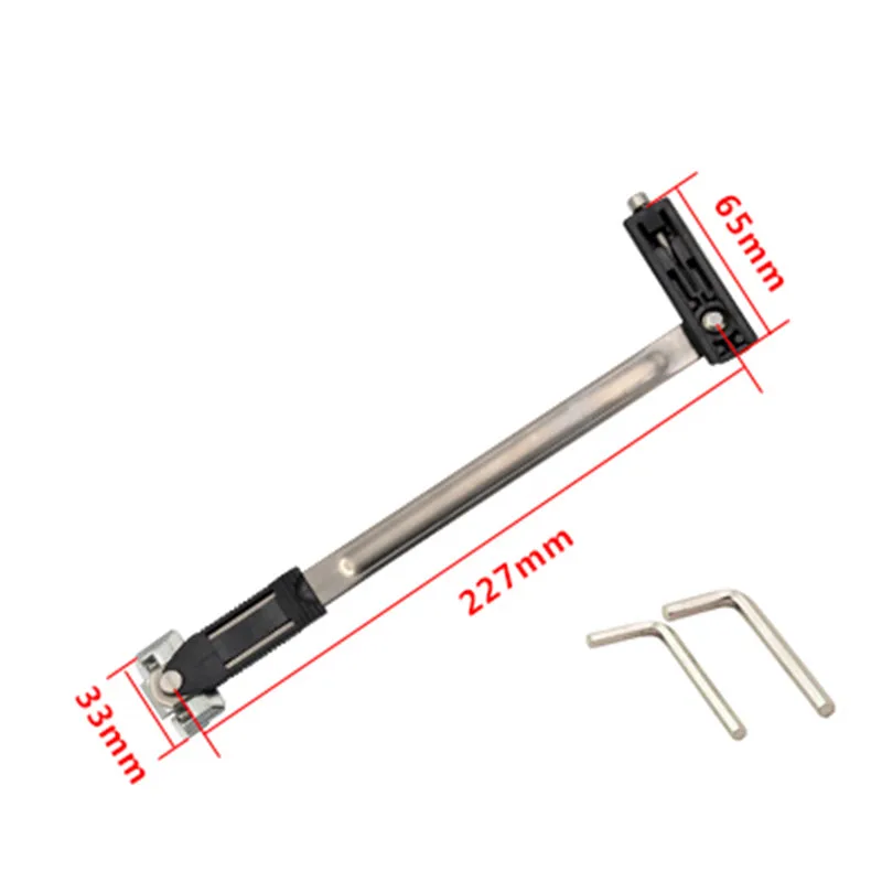 Prevent Window Closing Bracket Windproof Retainer Window Opening Limit Flat Wind Support Punch-free Connecting Rod Limiter