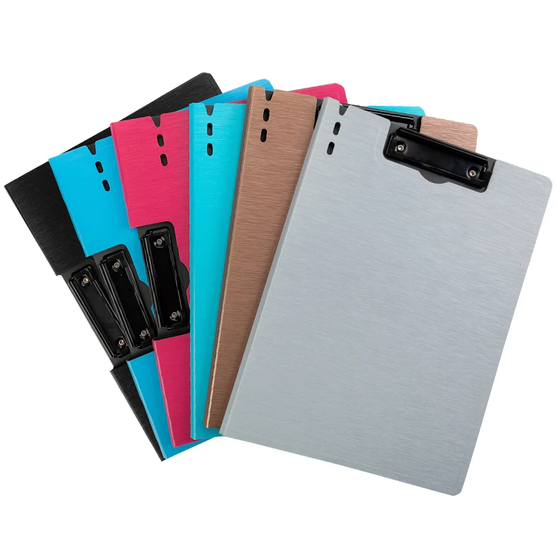 

A4 Paper Multifunction Writing Clip Office Stationery Texture Matte Tray Portable File Pocket School Learn Supplies Horizontal