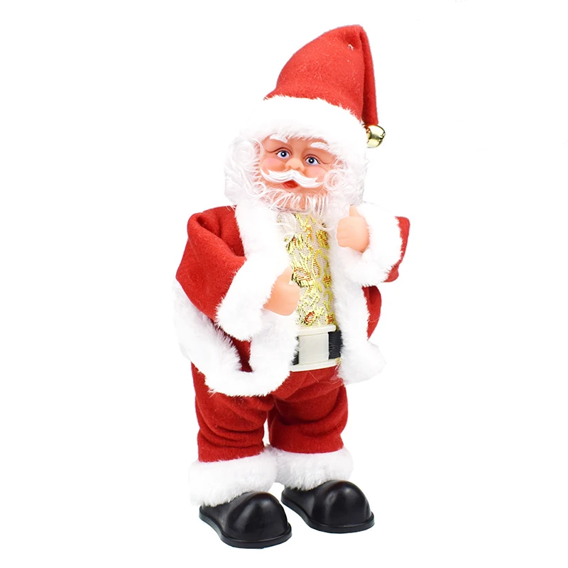 

Christmas Electric Toy Santa Claus Doll Singing Dancing Twisted Hip Electric Toy Christmas Kids Gifts New Year Gift