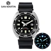 San Martin Diver Watch 6309 Turtle 20 Bar Stainless Steel Men Automatic Mechanical Sapphire Rubber Strap BGW9 Luminous ► Photo 1/6