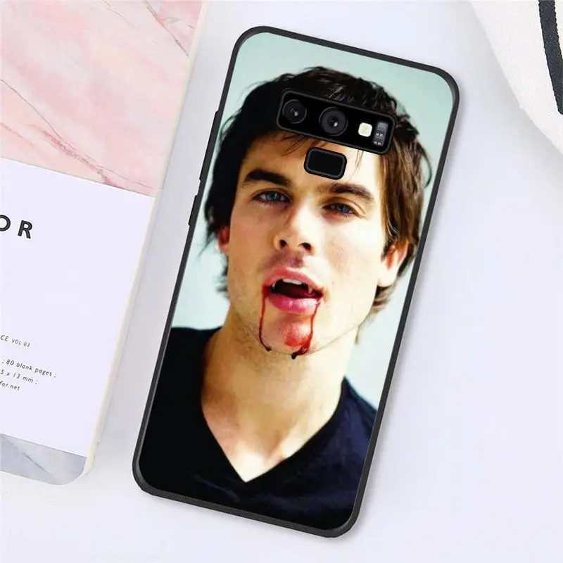 Babaite Дневники вампира Ян сомерхалдер чехол для телефона samsung Galaxy A50 Note9 8 7 5 10 Pro J5 J6 Prime J7 DUO