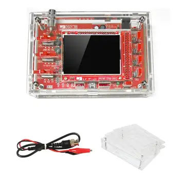 

DSO138 Oscilloscope Kit Open Source with Probe 2.4" TFT 1Msps Digital Oscilloscope Kit with DSO138 Case + Probe 13803K