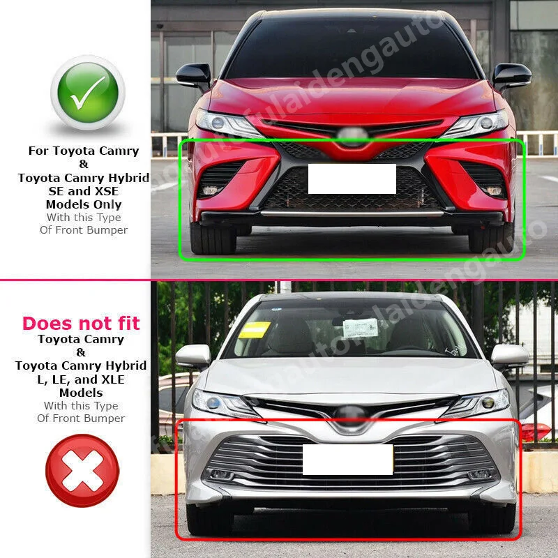 1 шт. для Toyota Camry SE XSE- автомобильный бампер, противотуманный светильник для вождения, автомобильные аксессуары