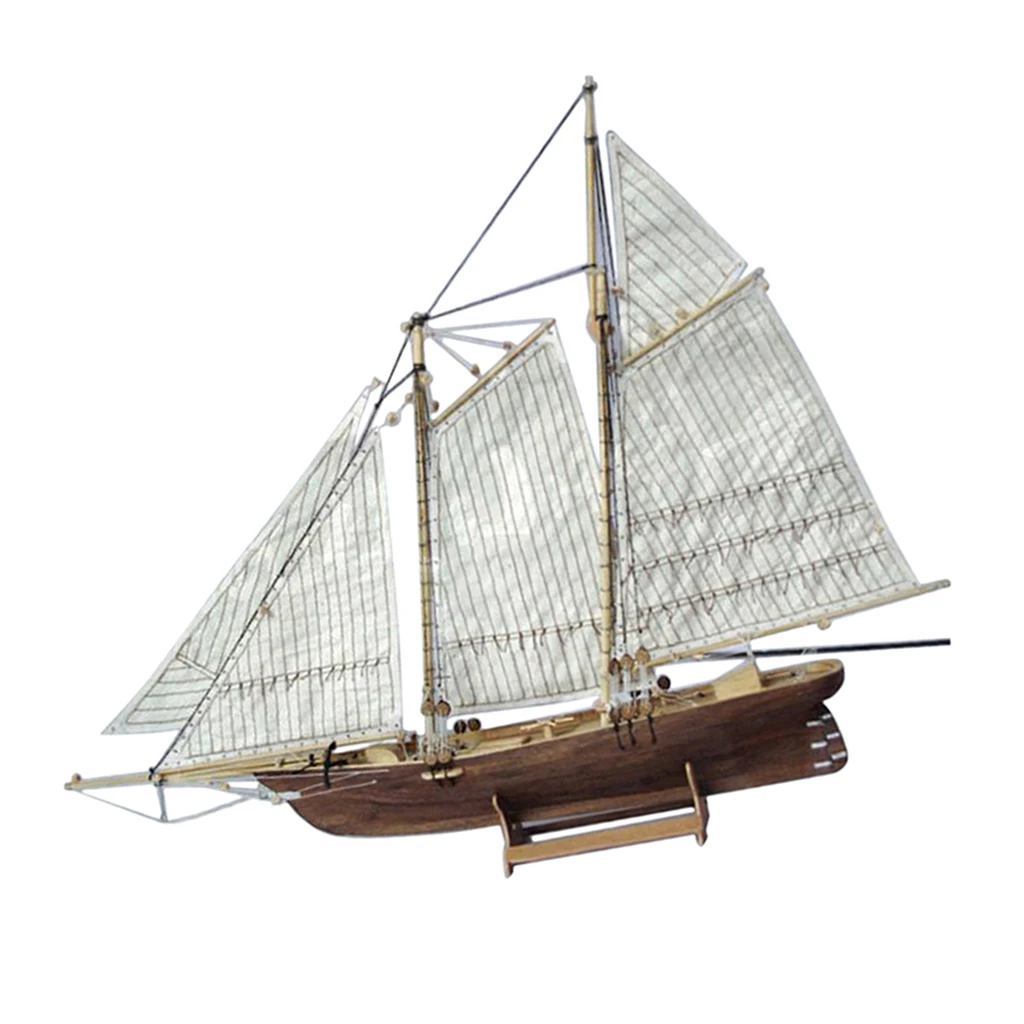 3D Ship Puzzles Large America Sailboat Model Craft Kits Toys Interesting and Challenge for Adults as Hobbies Gifts | Игрушки и хобби