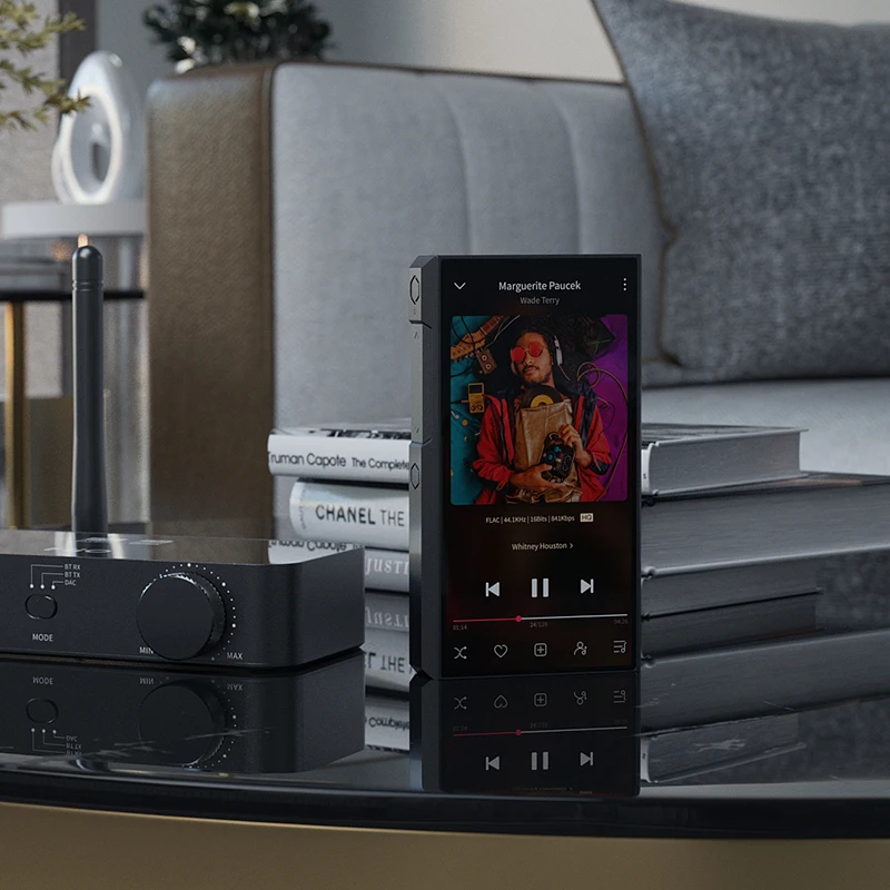 FiiO M11 Plus LTD Stainless Steel 5.5inch 64G Android 10, Snapdragon 660 Hi-Res MP3 Bluetooth 5.0 Music Player with Dual AK4497