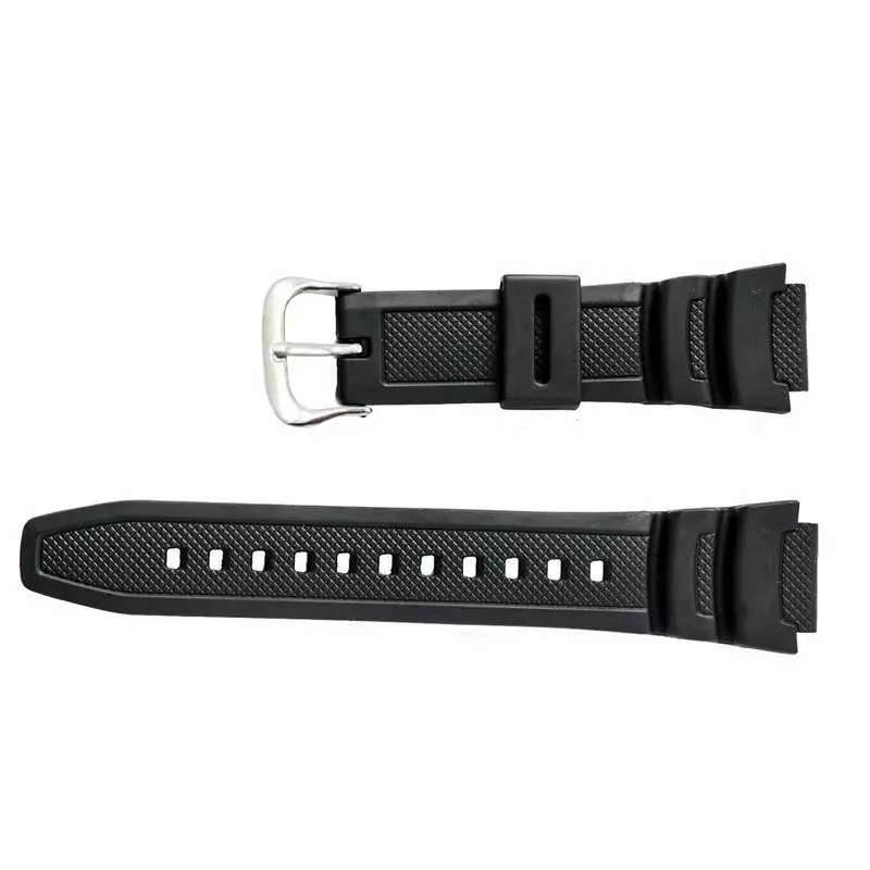 Для настоящих часов Casio ремешок для двух датчиков Sgw100 Sgw-100-1v черный резиновый ремешок