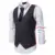 Модный Костюм Жилет Мужчины Вечернее Платье Жилет Colete Masculino Елочка Жилет Фитнес Безрукавка Свадебный Жилет Мужчины XXL