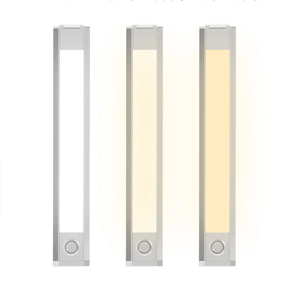 Infrared Body PIR LED Motion Sensor Light USB Charging Night Light Wall Lamp For Kitchen Cabinet Bedroom Closet