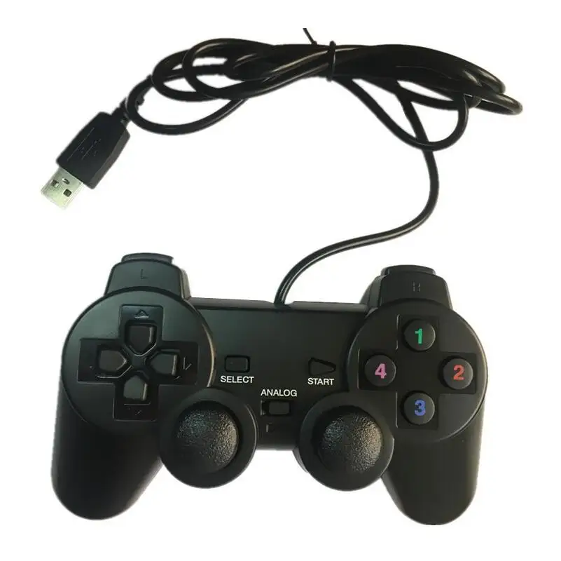 Com-fio-gamepad-para-ps2-controlador-para-ps2-joystick-para-usb-joypad ...