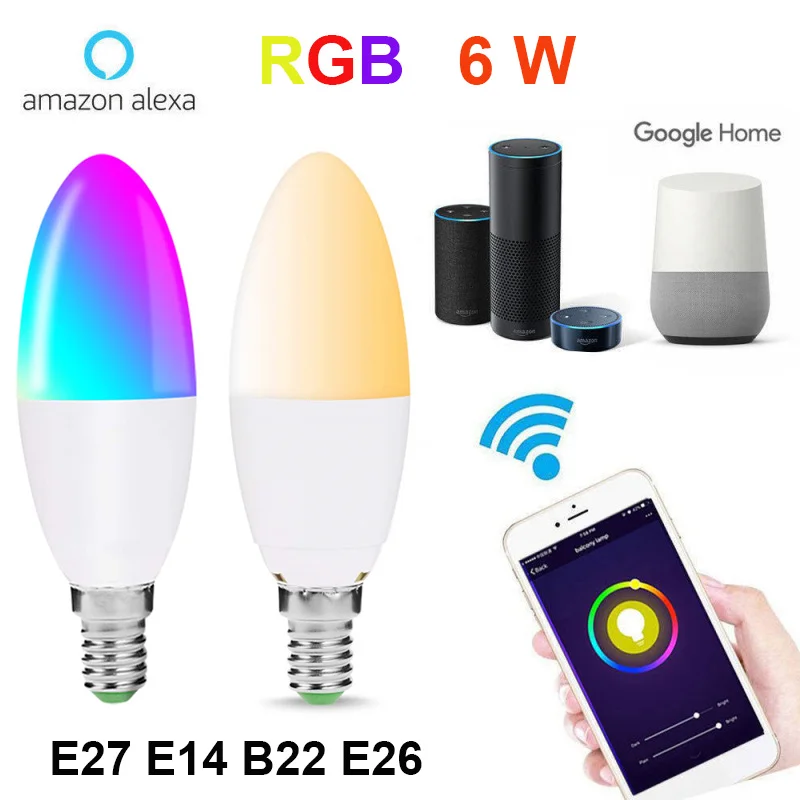 cree light bulb google home