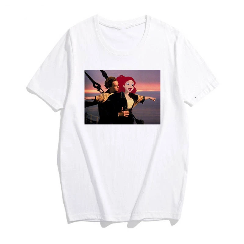 

Fashion punk comments on Princess art personality print Short Sleeve T-Shirt Funny woman summer home fashion sexy Casual Short