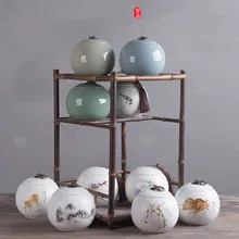 Чайный горшок керамика керамический герметичный емкость для хранения упаковочная коробка для чая Ge Yao Ding kiln