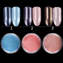 Относится к принцессе Маникюр жемчужный порошок Алмазный волшебный порошок с зеркальным эффектом зеркальный Мерцающий Порошок неоновый порошок из скорлупы волшебный плавник