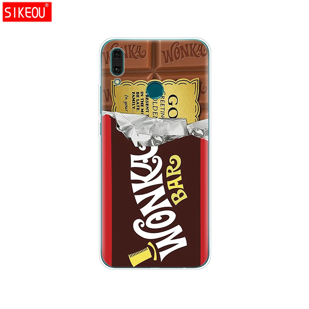 Чехол для Huawei Y9 2019 силиконовый чехол из ТПУ мягкий телефона prime coque etui бампер 360