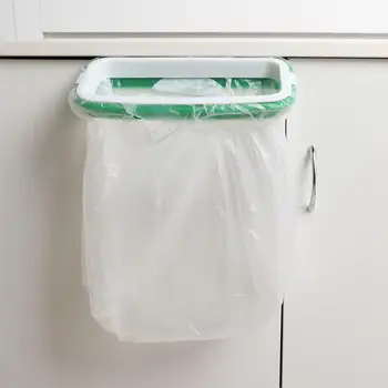 

1PC Plastic Garbage Bag Rack Portable Hanging Trash Rubbish Bag Storage Rack Holder Kitchen Gadgets Storage Rack dropshipping