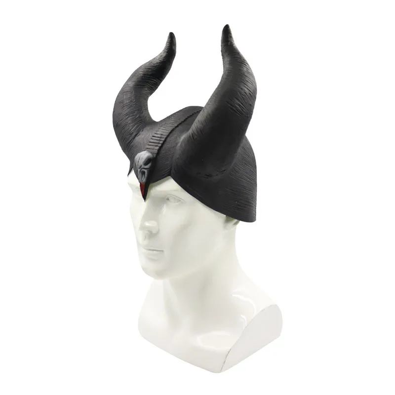 Рога малифисенты Maleficent: любовница злой ведьмы рога Maleficent Балаклава косплей Черная Королева Maleficent головной убор