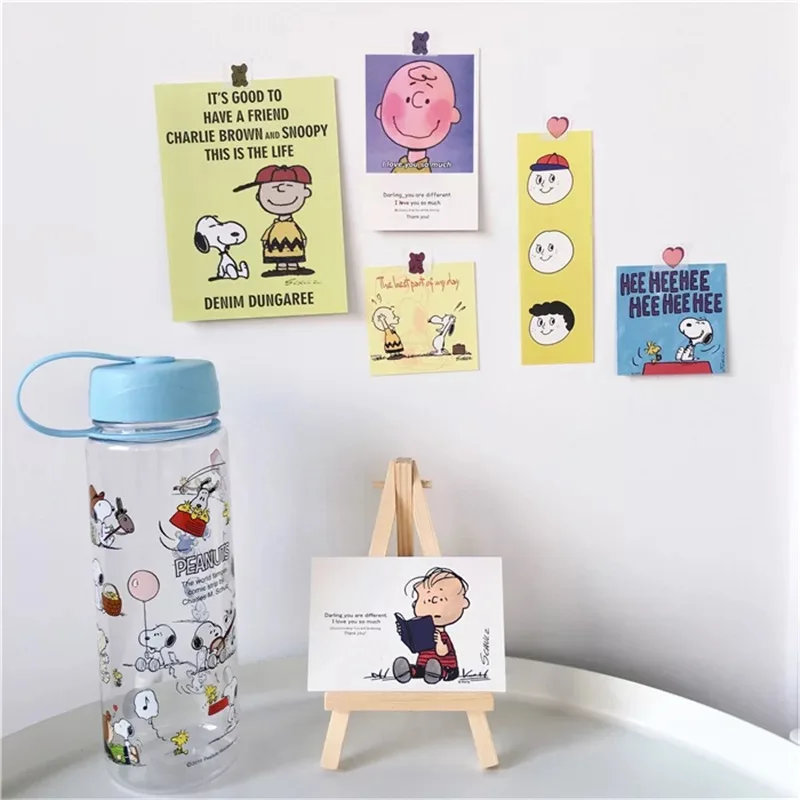 8 шт. Ins Peanuts Rogue Dog, милая мультяшная доска для карт, доска для сообщений, доска для фотосъемки, настенные украшения, визитная карточка, дисплей