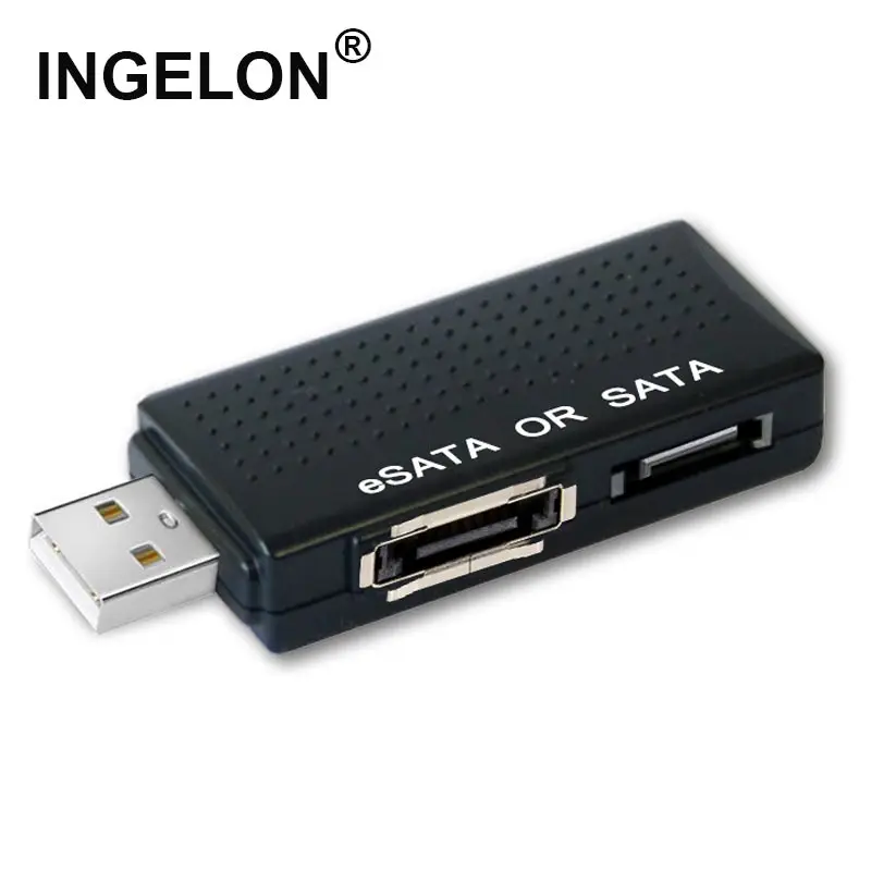 Переходник Ingelon USB в eSATA или SATA последовательный преобразователь ATA с кабелем 0 5 м 1