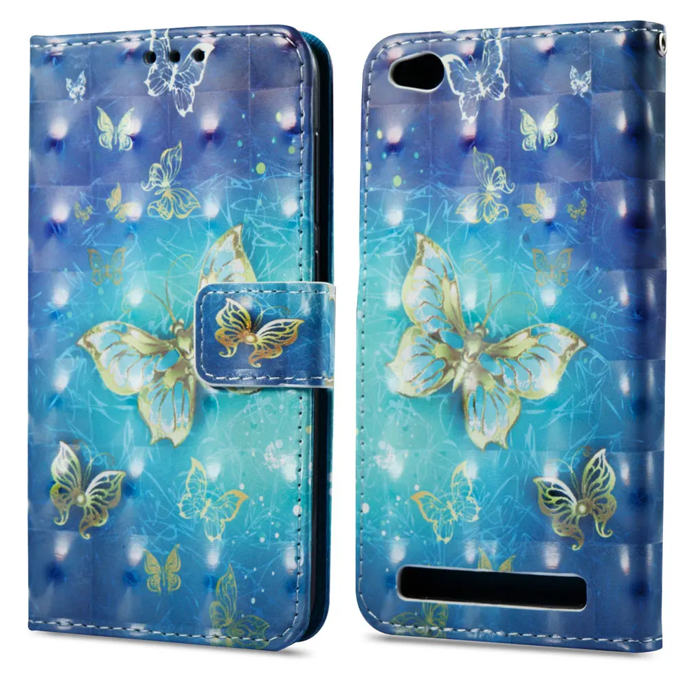 Магнитный чехол-бумажник из искусственной кожи для Red mi Note 7 Coque mi 8 A2 6X A1 5X Единорог чехол для Red mi Note5 Pro Note4X 5A 4A Чехол-книжка - Цвет: 12