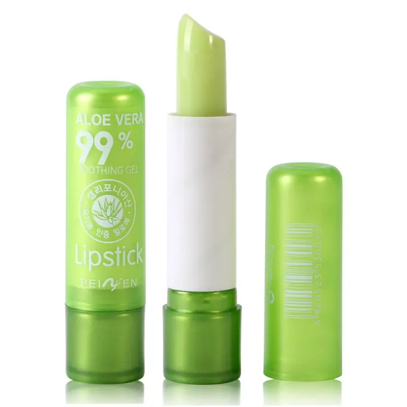 1PCS women lip gloss Aloe Vera Natural Moisturizing Richness Color Changing Lipstick 2018 |