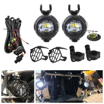 

1 Set Universal 40W Motorcycle LED Auxiliary Fog Light For R1200GS/ADV/F800GS Driving Headlight