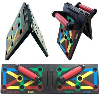 

2020 Training Gym Exercise Push Up Rack Board 9 in 1 Body Building Fitness Exercise Tools Men Women Stands Body Building