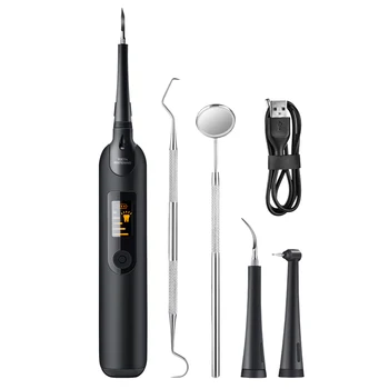 

Bathroom Rechargeable Ultrasonic Sonic Electric Tooth Cleaner Dental Scaler Hygienic LED Display Tartar Tool Home Oral Irrigator