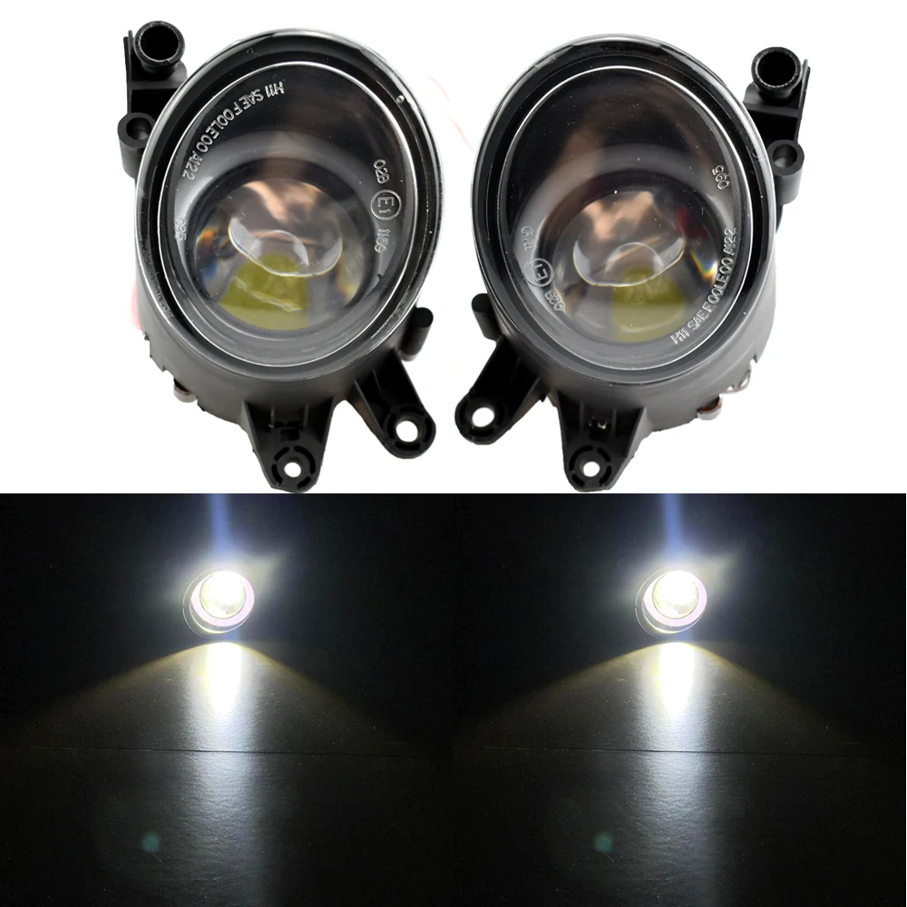 

2PCS Car LED Fog Light For A4 RS4 B6 2001 2002 2003 2004 2005 New Front Led Fog Light with Angel eye Daytime Running Light