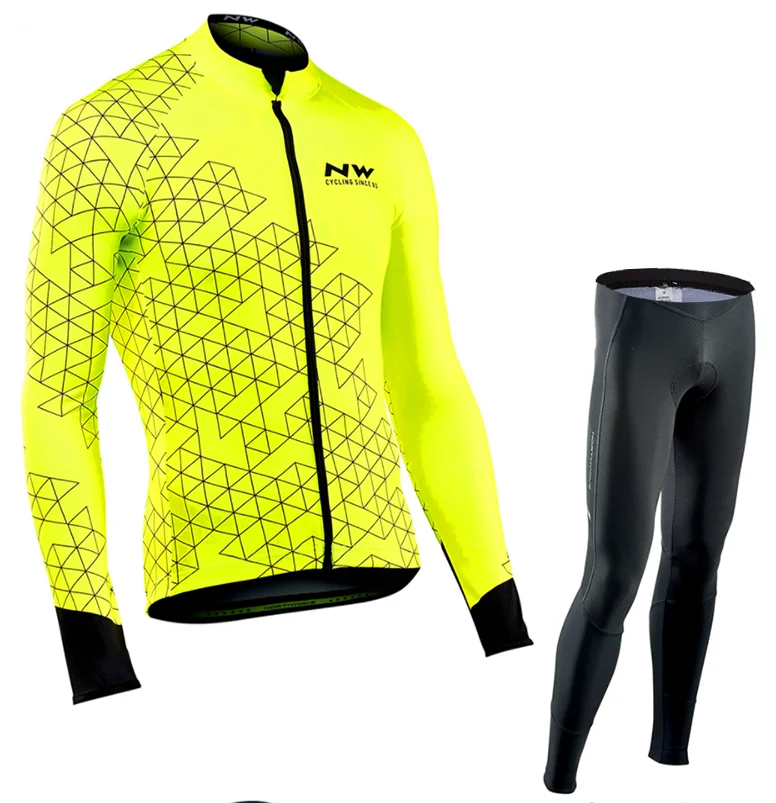 NW Pro team, одежда для велоспорта, осенняя, дышащая, Northwave, мужской костюм с длинным рукавом, для улицы, для езды на велосипеде, MTB, комплект одежды
