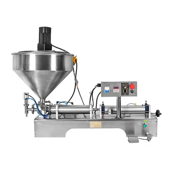 

Commercial heating and stirring paste automatic single head filling machine